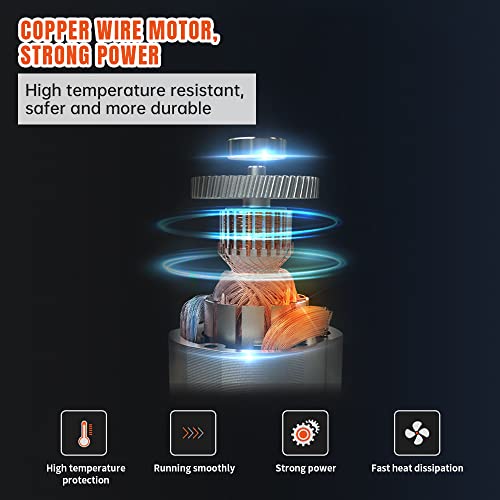 Toauto A3 Pcp Air Compressor, Unique Vertical+Wire Spool Portable Design, Auto-Stop, Oil/Water-Free, 4500Psi/30Mpa, 8Mm Quick-Connector For Paintball/Pcp Air Rifle/Tank, 110V Ac Or 12V Car Battery #TOP7