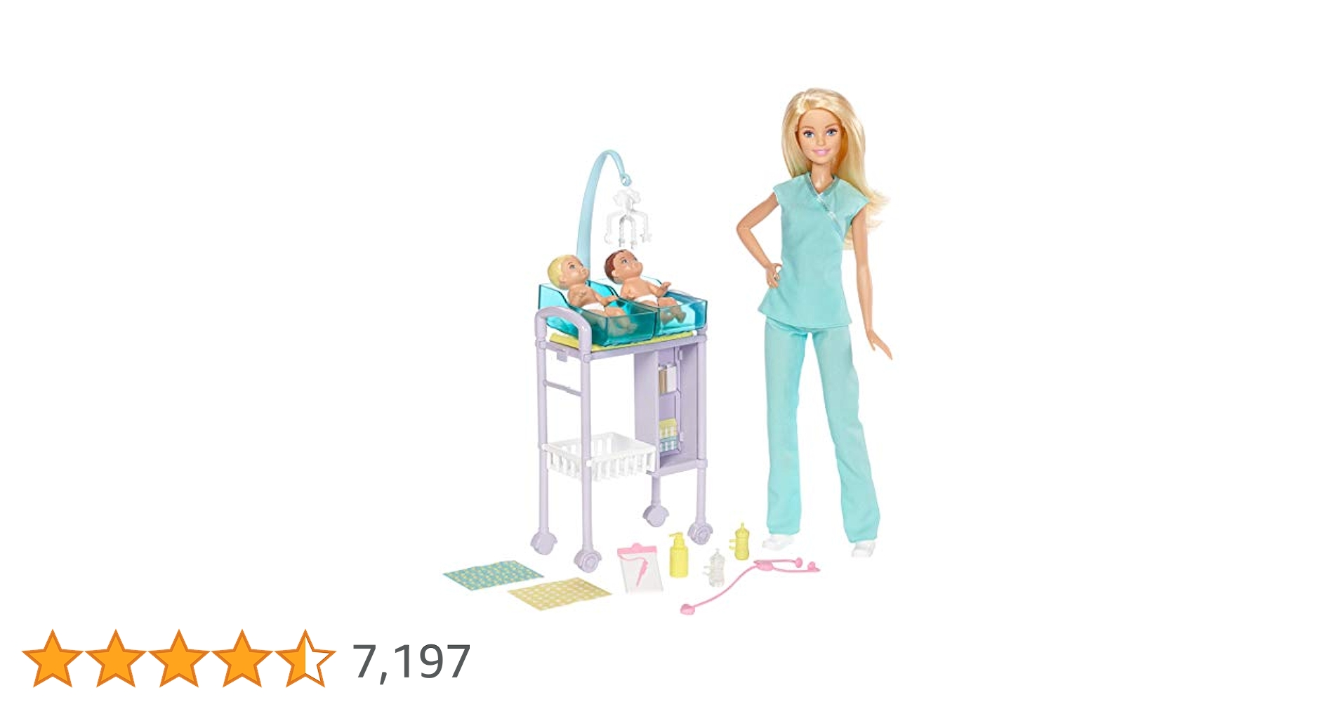 Barbie バービー お医者さんごっこセット 小児科医 2zzhgl6 41HhNvEp0vL.jpg_BO30,255,255,