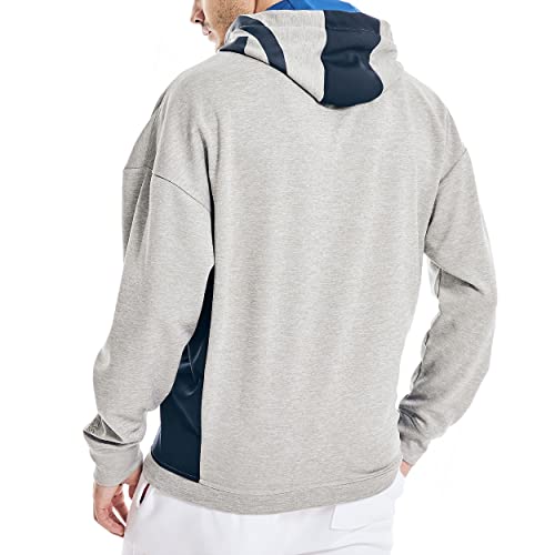 Nautica Men's Competition Sustainably Crafted Logo Drawcord Pullover Hoodie3
