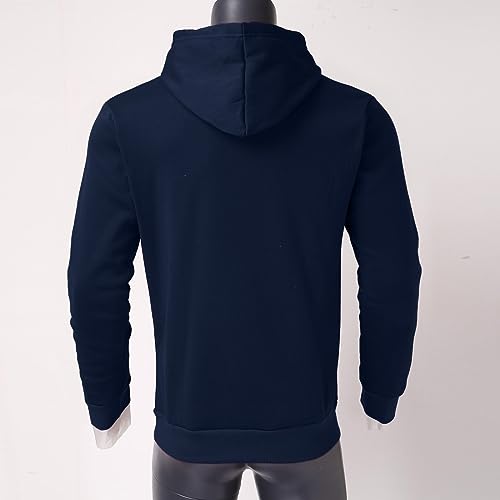Mens Zip up Hoodie Patchwork Color Block Casual Pullover Sweatshirts Fall Winter Warm Heavyweight Hooded Sweatshirts3