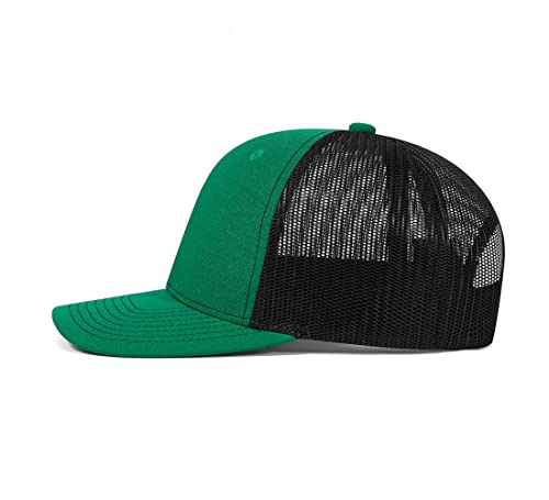 Image of Quanhaigou Trucker Hat - Mesh Snap Back - Unisex Adjustable Baseball Cap - Outdoor Hats for Men Women