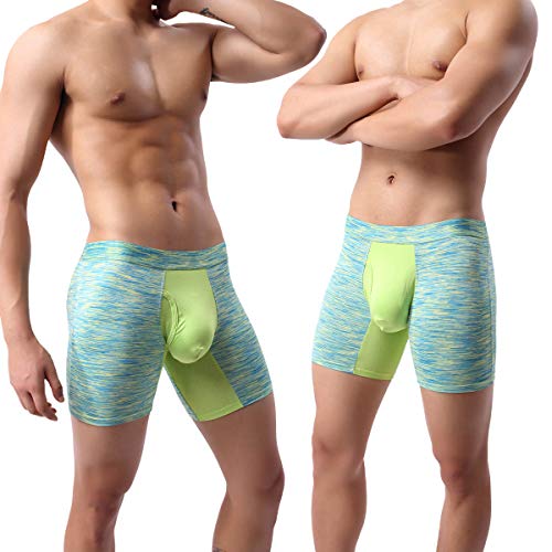 YuKaiChen Men's Pouch Underwear Performance No Ride Up Boxer Briefs2