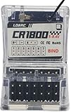 captainrc LDARC CT01 CR1800 Receiver 2.4G 8-Channel Radio Transmitter for Tracked Vehicles, Trucks, Cars and Boats