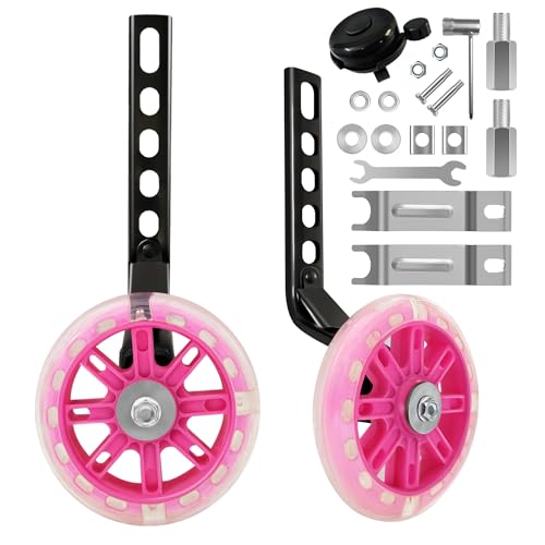 Fahrrad Stützräder Mute Flash Räder mit verstellbarem...