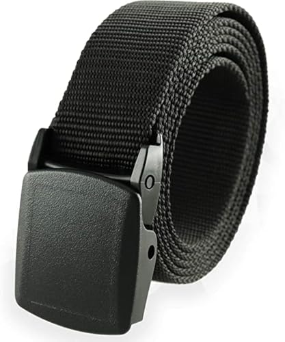 Thomas Bates Trekker Web Belt with Detachable Polycarbonate Military Style Nylon