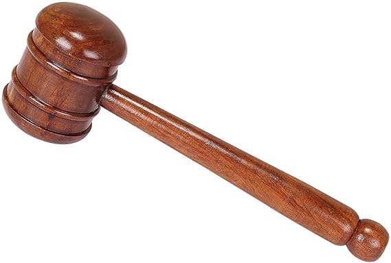 Image of GRS Sports Cricket Bat Wooden Hammer Mallet | Knocking to Improve Bat - | Double Sided
