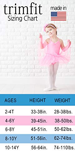 Trimfit Girls Microfiber Tights 3-Pack Multi Color 4to6 - Thumbnail 7