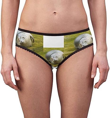 Common Seal Resting Panties, Common Seal Resting Underwear, Briefs, Cotton Briefs, Funny Underwear, Panties For Women