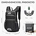 Arvano Mochila Senderismo 10L Mochila Bicicleta Imagen de Arvano Mochila Senderismo 10L Mochila Bicicleta