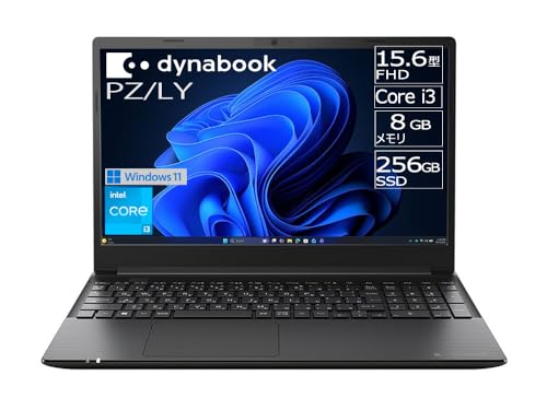 dynabook �m�[�g�p�\�R�� PZ/LY �y15.6�^ �X�^���_�[�h�m�[�gPC�z (Windows 11 Pro/365 Basic + MS Office Home & Business 2024�i�f�X�N�g�b�v�Łj/15.6�^/Core i3/SSD