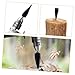 OSALADI 5pcs Firewood Drill Bit for Efficient Log Splitting Easy to Install Woodworking Tool Various Drill Shapes for All Types