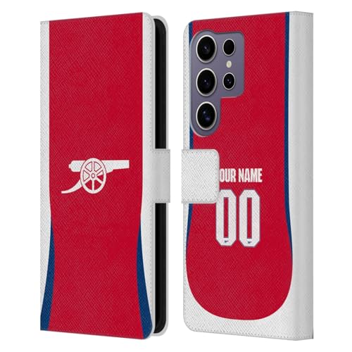 Étui cuir Samsung S25 Ultra personnalisé Arsenal FC, finitions premium Head Case Designs