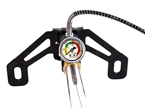 DIANA PCP Handpumpe für Pressluftwaffen 300 BAR 4.500 psi mit Tasche | Foster 1/8BSP, Hochdruck Standpumpe, Mit Manometer, Für Luftgewehr Luftpistole Paintball, Pressluft Reifen