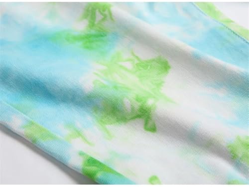 Men Tie Dye Stretch Denim Jeans Pants Slim Straight Trousers2