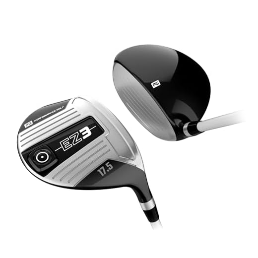 Performance Golf EZ3 Fairway Wood - Elevate Your Game with The Best Golf Club Training Aid I Hybrid Power I High Performance (Senior, Right)