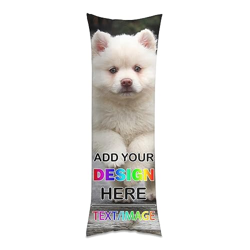 Custom Body Pillow Custom Pillow Case Cover Add Your Own Text Image Long Pillowcase Custom Pillows with Picture
