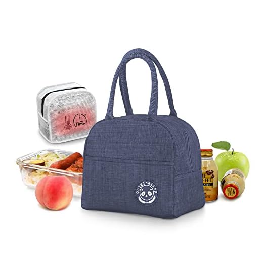 JEEZAO Bolsa Termica Porta Alimentos 6L,Bolsa Nevera Refrigeradora,Llevar Almuerzo para Playa,Oficina,Trabajo,Viaje,Escuela