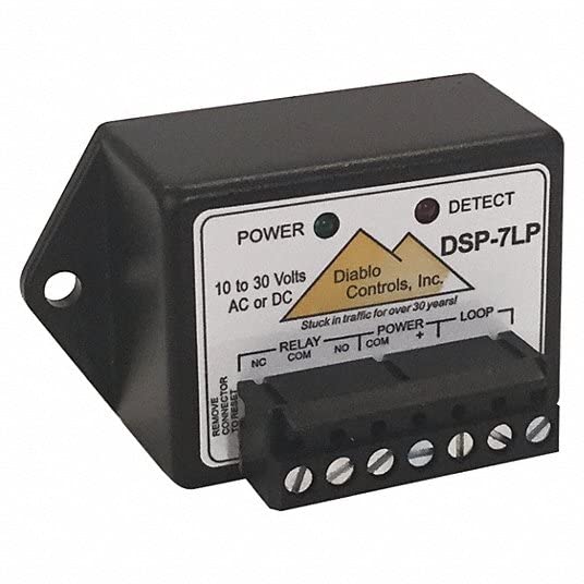 Dibalo Control DSP-7LP, Low Power Vehicle Detector Used for Exit and Safety Loops