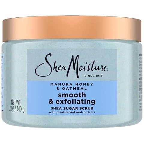 SheaMoisture Manuka Honey Oatmeal Body Scrub Cover