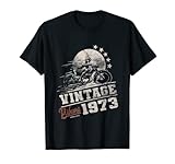 Vintage 1973 motoristas 49 cumpleaños 49 años nacidos en 1973 moteros ideas de regalo para amantes de las motocicletas