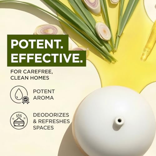 Image of 100% Pure Lemongrass Essential Oil - 4 Fl Oz - Lemongrass Oil for Hair, Skin, Diffuser, Aromatherapy & DIY Candle Making Scent