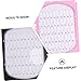 Beatifufu 2pcs European Style Fake Nails Display Board Nail Card with Numbers for Salon Use Lightweight Material Elegant Design for Easy Display and Removal