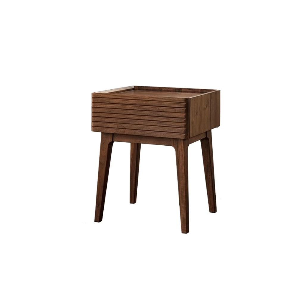 BHGFYXBS Side Tables Bedroom Solid Wood Bedside Table Simple Small Ultra-Narrow Cabinet Locker Bedroom Locker Small Cabinet Bedside Tables