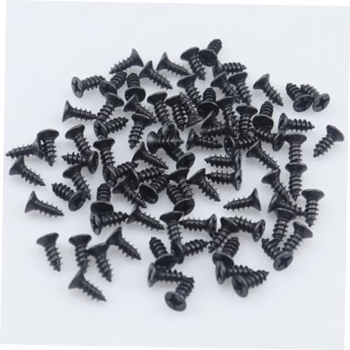 Image of 100pcs Picture Frame Hardware Clips with Screws Backing Fasteners for Easy Picture Hanging Versatile Accessories for and Hotel Use