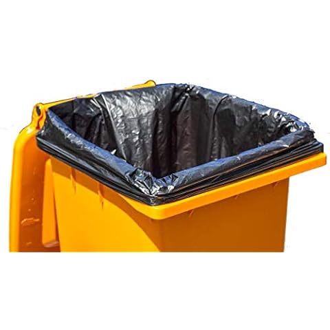 Heavy Duty Black Wheelie Bin Sacks by Crown Supplies Cover