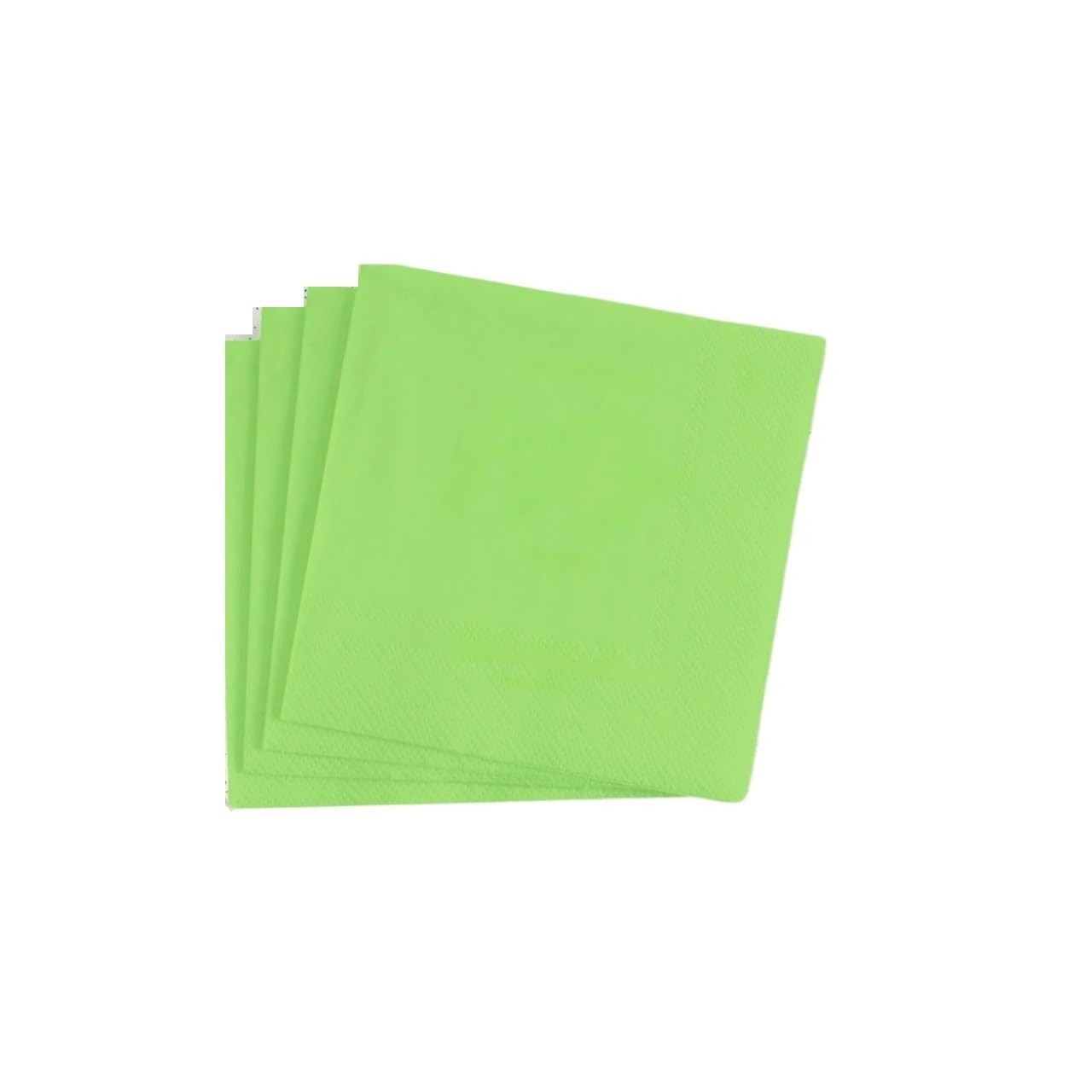 Servilletas De CóCtel,Servilletas Cocktail Servilletas De Papel Personalizadas, Multicolores Aniversario Con Tu Texto For Bodas, Cumpleaños, Cócteles Y Fiestas(Green,500Pcs)