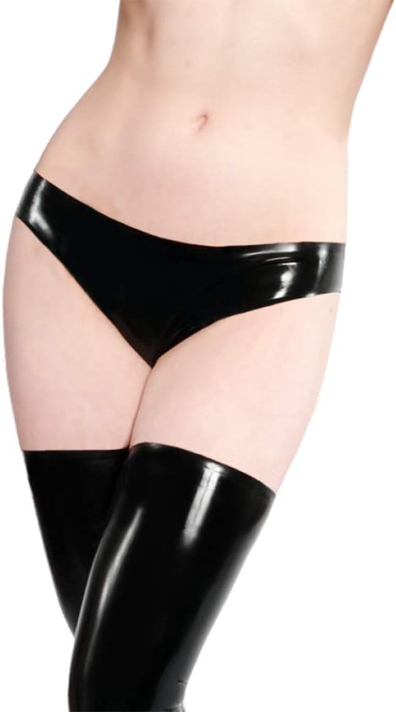 Latex Gummi Rubber Briefs Lingerie Panties Trousers 0.4mm