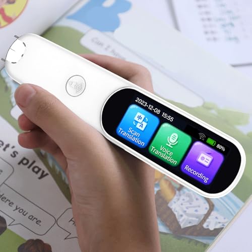 Scan Reader Pen, Digital Translation Pen Scanner, 112 Languages Translation Device & 43 Languages Scanning Pen - Image 2