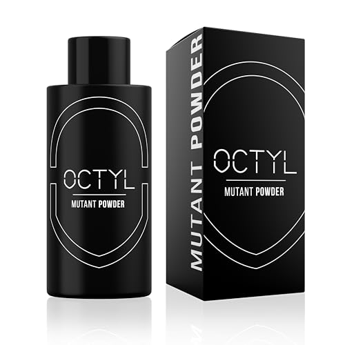 OCTYL - Mutant Powder | Cera en Polvo para Hombre | Control de Frizz y Fijación Media - Fuerte | Textura y Volumen Natural | Peinado Duradero | 22 g