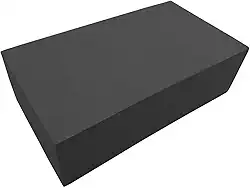 Kit 2 Blocos de Yoga AMS EVA 23x13x7cm Leves e Firmes