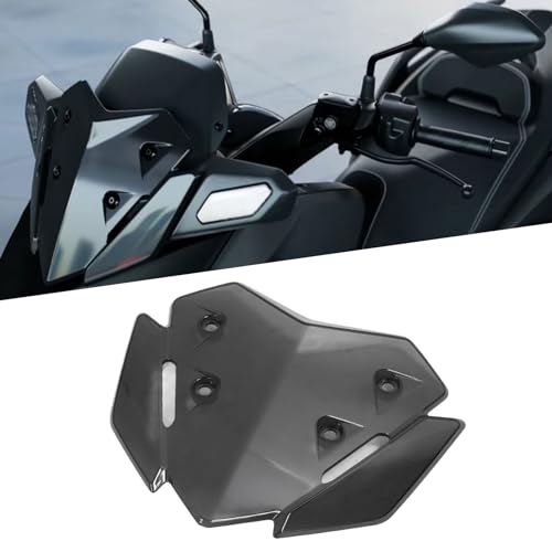Déflecteurs de vent Xmax pare-brise de moto Irfora gris transparent - 2