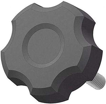 Innovative Components Fluted Knob with Screw, 1/4-20 Thread Size, 1.75 L, Steel