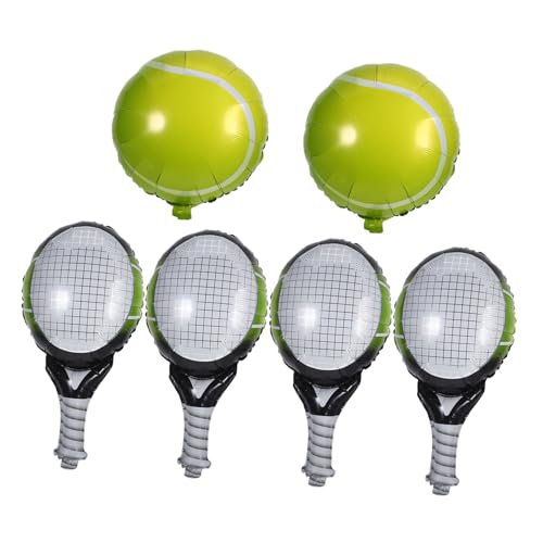 NOLITOY 1Satz Tennis Ballon Teilig Aufblasbare und Dekoration für Geburtstagsfeiern Innen und Außeneinsatz Pastellfarben Einfach Aufzuhängen NOLITOY 1Satz Tennis Ballon Teilig Aufblasbare und Dekoration für Geburtstagsfeiern Innen und Außeneinsatz Pastellfarben Einfach Aufzuhängen