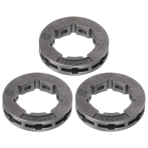QUARKZMAN 3pz Pignone Cerchio 325-7 20mm Standard per Maggior Motoseghe Grigio