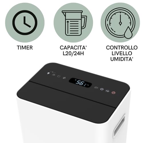 Déshumidificateur D 820 A SMART automatique à haute performance