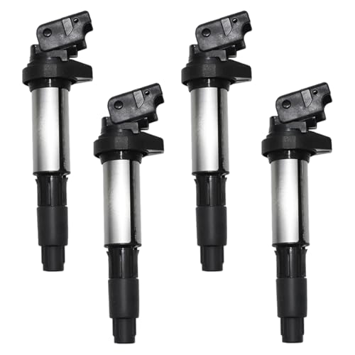 Bobine d'allumage pour BMW E46 E60 E90 118i 320i 525i Pack de 4 pièces de rechange moteur