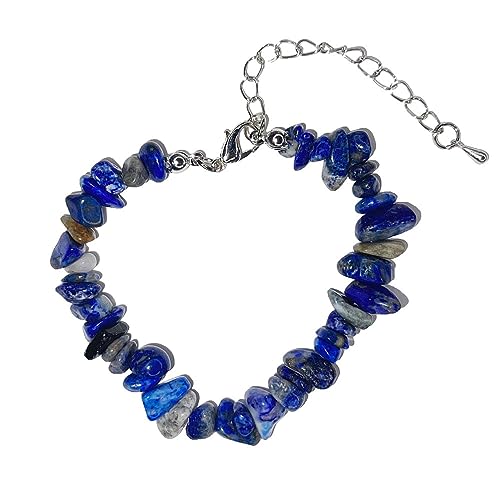 Bracelet Lapis-lazuli baroque pour sublimer vos tenues du quotidien