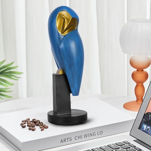 Estatua de Búho para Decoración del Hogar, 11 in miniatura 2