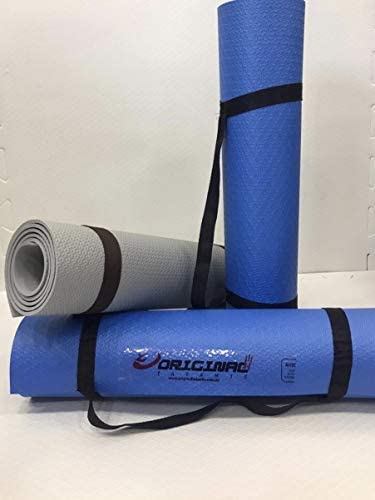 COLCHONETE EVA PARA EXERCICIOS E YOGA- MEDIDAS 170X50X15MM- COR CINZA