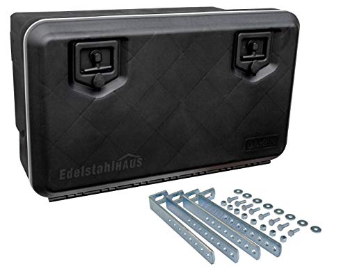 LKW Staukasten aus Kunststoff 830x500x470 mm, 119 ltr, Werkzeugkasten, Staubox, Daken W120+VH401