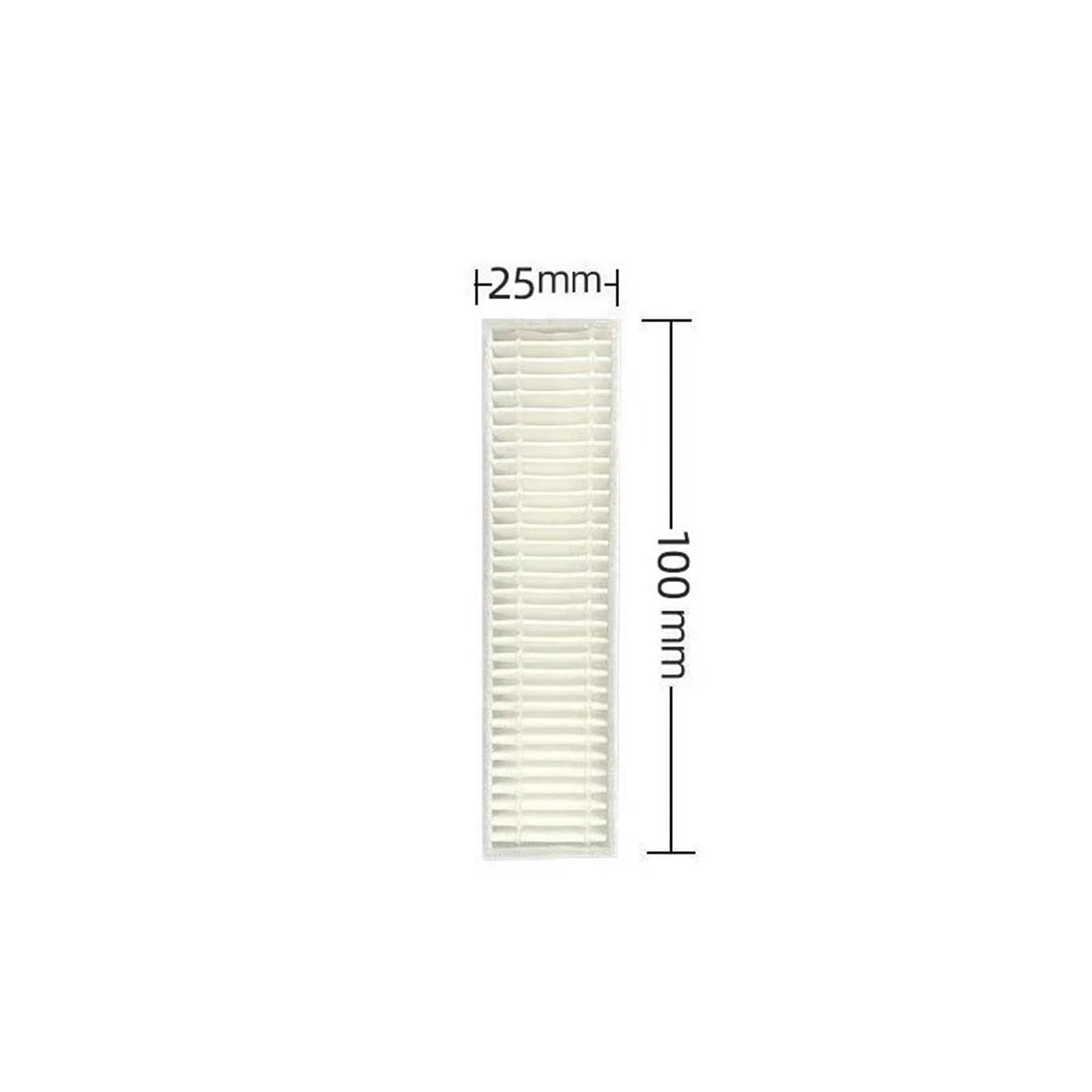 4 Spazzole Laterali Di Ricambio Per Tefal Rowenta Serie 60, Modelli RG7447, RG7455, RR7455, Per Aspirapolvere Robot Explorer - 3