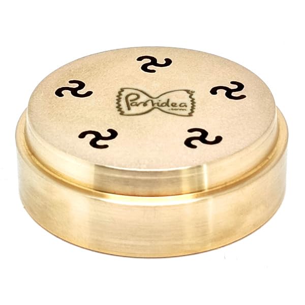 Pastidea - Die Fusillini A3 6.5 mm compatible with Kenwood Pasta Fresca or with adapter in Avance pasta maker and other pasta machines