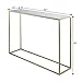 Convenience Concepts Gold Coast Faux Marble Console Table, Gold / Faux Marble