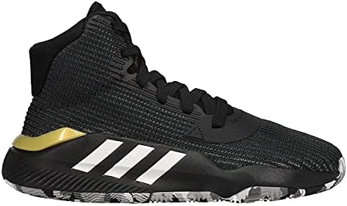 adidas Pro Bounce 2019 Shoe - Men's Basketball Core Black/White/Grey : Amazon.sg: Fashion