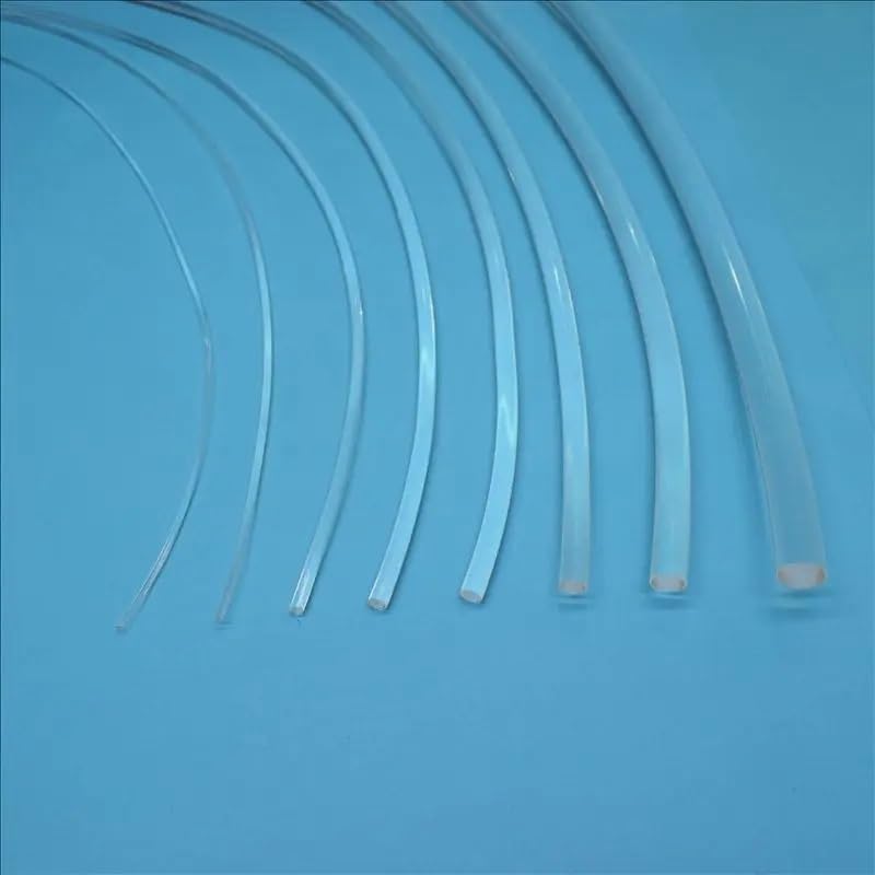 Cable de fibra óptica PMMA de 10 mx con brillo lateral de 1,5 mm ~ 14 mm de diámetro, cable óptico transparente de núcleo sólido (brillo lateral de 4 mm)