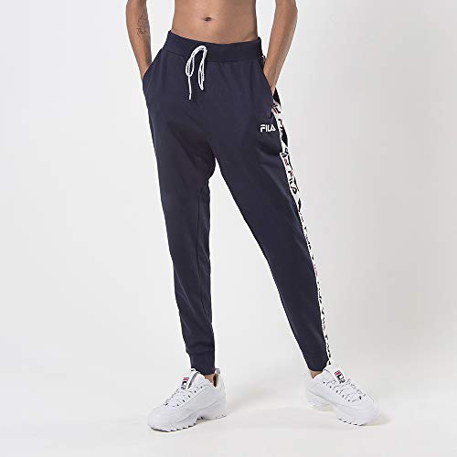 Calça Tape, Fila, Masculino, Marinho/Branco, GG